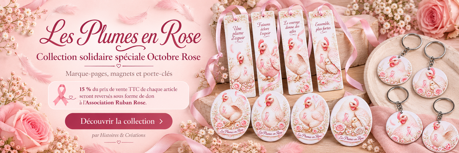 Les Plumes en Rose